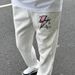 Men's Oversized Jogger Pants – Heavyweight Grey Sweatpants With Relaxed Fit & Streetwear Style_viptrois.com