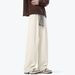 Men's Trendy American Style Sports Sweatpants Spring Autumn 2025 Loose BF Lazy Straight Leg Casual Long Pants_viptrois.com