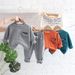 Boys Suit Autumn Clothes 2022 New Style Small Children's Clothes Spring And Autumn Style 1 Year Old 3 Boy Handsome Boy Baby Clothes_viptrois.com