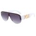 Men's Sunglasses Fashion Large Frame Sunglasses Men And Women Sunglasses Large Frame One Piece Goggles Trendy Sunglasses_viptrois.com