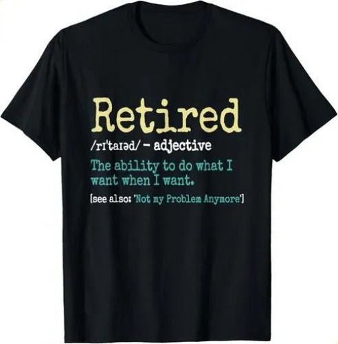 T-shirtt-shirtfunny Retired Definition Funny 2026 Retirement Gif_viptrois.com