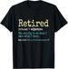 T-shirtt-shirtfunny Retired Definition Funny 2026 Retirement Gif_viptrois.com