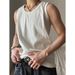 American Basic Solid Color Slim Fit Versatile Vest For Men Summer Simple Style Loose Ribbed Youth Fitness Sports Base_viptrois.com