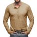 Pulse European And American New Men's Long Sleeve Multiple Button Polo Shirt 3D Digital Print Fashion Casual Sports_viptrois.com