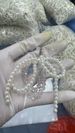 Elegant Pearl Bow Shoe Clips With Tassels & Rhinestones - Fashionable Korean-Style Shoe Accessories For Women_viptrois.com