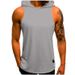 Men's Summer Sports And Leisure Vest, Slim Fit, Breathable Camisole, Sleeveless Men's Tank Top_viptrois.com