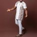Men's Clothing Men's summer T shirt short sleeved shirt ethnic style casual wear two piece suit sportswear_viptrois.com