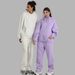 "Unisex Fleece Hoodie & Jogger Set – 350GSM Brushed Cotton, Oversized Streetwear (16 Colorways, Anti-Pill Finish)"_viptrois.com