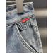 Men's Clothing Light Luxury Light Colored Denim Shorts Men's Summer Thin Shorts Summer New Trendy Brand Handsome Shorts_viptrois.com