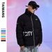 Men's Clothing Thai King Factory Direct Sales Men's and Women's Silk cotton Jackets Men's 2024 Winter New Fashion Brand Multi color Loose Men's Jackets_viptrois.com