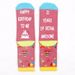 Birthday knitted cotton socks sole creative copywriting adhesive floor socks_viptrois.com
