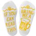 Foot letter-point glue BEER neutral mid-tube English socks_viptrois.com