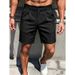 Men's Clothing Men's Summer Solid Color Casual Shorts Quick Drying Slim Fit Business Five Point Pants For Formal & Casual_viptrois.com