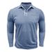 Men's Casual Business Polo Shirt Long Sleeve Cotton Blend Slim Fit Turn Collar Tops For Autumn Winter_viptrois.com