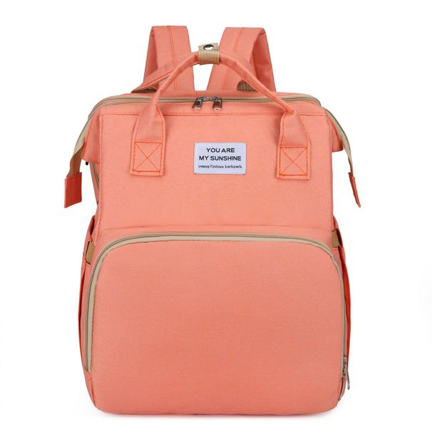 Mommy Bag New Portable Folding Bed Mother And Baby Backpack Large Capacity Multifunctional Backpack Mommy Bag_viptrois.com