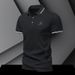 2025d Polo Short Men's 2025 Summer Trendy Brand Turn-down Collar Base T-Shirt Half Sleeve Shirt_viptrois.com