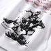 Trendy Knight Character Print Hoodie Loose Fit Men's Spring Autumn Casual Niche Pullover_viptrois.com