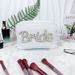 Makeup Tools & Accessories New Bridal Makeup Bag Pearl Letter Portable Clutch Bag High Value Fashion Storage Bag_viptrois.com
