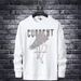 2024 New Hoodie T-shirt Men's Hot Stamping Trey Bra Hasome Plus Size Slim Fit Long Sleeved Autumn Bottom Shirt_viptrois.com