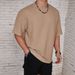 Men's Clothing Casual Versatile Loose Trendy Short Sleeved Collar Men_viptrois.com