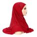 2025 New Summer Malay Headscarf, Crystal Linen Double-layer Lace Headscarf Scarf_viptrois.com