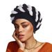 New Ladies Fashion Color Matching Double Braided Turban Hat Headscarf Hat Factory Stock_viptrois.com