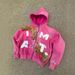 American Street Hip Hop Y2K Harajuku Joins Hands With Color Letter Printing Men's And Women's Autumn And Winter Loose Hoodies_viptrois.com