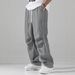 Men's Streetwear Cargo Pants - Techwear Utility Trousers With Multi-Pockets - Oversized Straight Fit For Urban Exploration_viptrois.com