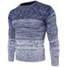 1 Autumn Crew Neck Pullover Base Knitwear Korean Style Casual Men's Youth Long Sleeve Sweater_viptrois.com