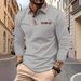 Spring And Autumn New Men's Casual Solid Color Patchwork Pocket Turn-down Collar Long Sleeve Polo Shirt_viptrois.com