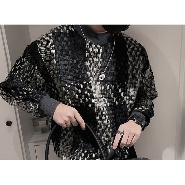 Trendy brand design hoodie 2023 new spring and autumn season cool long sleeved small fragrant casual base shirt men's_viptrois.com