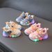 Light Up Baby Shoes Women's Spring Breathable Mesh Shoes Soft Soled Baby Toddler Shoes Little Kids Sneaker Trend_viptrois.com