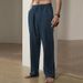 Men's Clothing E Men's Simple Fashion Solid Color Casual Straight Pants For Men_viptrois.com