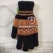 Pulse Manufacturer Wholesale Men's And Women's Mohair Double-Layer Cashmere Gift Magic Printed Rubber Gloves Street Vendor_viptrois.com