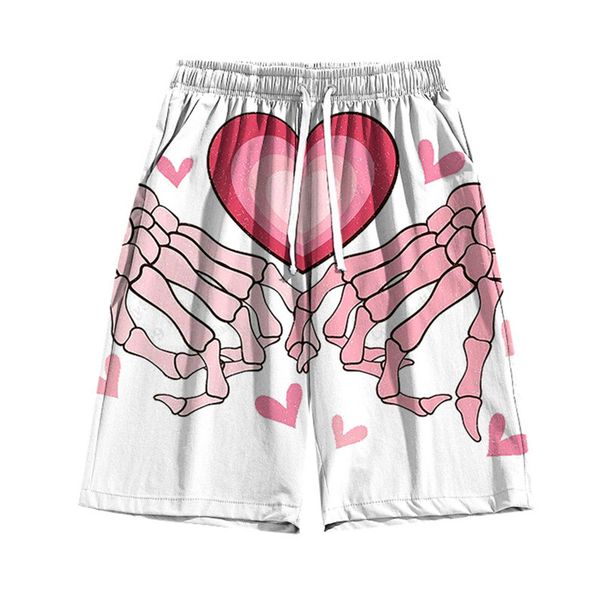 Men's 3D Printed Mesh Shorts – Breathable Quick-Dry Loose Fit (XS-6XL, 12 Colors) Summer Streetwear_viptrois.com