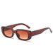 Retro Oval Sunglasses Fashion Small Frame Design UV400 Protection Versatile Unisex Eyewear With Classic Vintage Look_viptrois.com