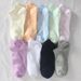 Sports socks Breathable mesh running socks Women's summer color thin boat socks low top shallow cut women's socks_viptrois.com