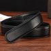 Men's Belt Automatic Headless Belt Head Layer Pattern Litchi Pattern Scratch Resistant 3.5CM_viptrois.com