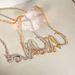 New Women's Gold Letter Waist Autumn Winter, High-end Metal Chain Thin Belt For Dresses And Pants_viptrois.com