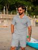 Men's Clothing Summer Short Sleeved Polo Shirt Casual Pants Two Piece Suit Short Sleeved Shorts Summer Suit_viptrois.com