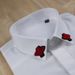 Handcrafted Indian Silk Bee Print Long Sleeve Shirt For Men - Slim Fit Fashion Top For Youth_viptrois.com