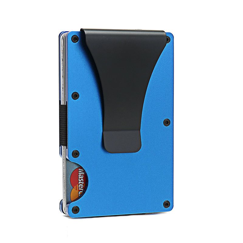 Luggage & Bags Metal Card Holder Hot Selling Anti Magnetic Credit Card Box Men's Wallet Card Holder Gift_viptrois.com