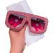 Large Frame Fashion Sunglasses Luxury Rhinestone Trendy Street Shooting Sunglasses Personality Party Decoration Glasses For Women_viptrois.com