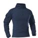 Men's Clothing Men's Black Tactical Frog Suit Top Quick Drying Long Sleeve T-Shirt Slim Fit Military Enthusiast Outdoor Training Uniform_viptrois.com
