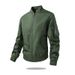 Men’s Slim Fit Bomber Jacket – Lightweight Corduroy Zip-Up Flight Coat With Hood (Black, Navy, Olive, Gray)_viptrois.com