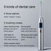 Ruixingst Replaceable Sart One-button Operation Cofortable Grip Low Voltage Ultrasonic Electric Toothbrush For_viptrois.com