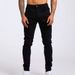 Loom Cross-Border European And American Sale New Men's Jeans Ins Trend Slim Fit Denim Trousers_viptrois.com