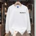 Simple Letter Printed Long Sleeved T-shirt For Boys In Spring And Autumn 2024, New Trendy Brand Versatile Base Shirt_viptrois.com