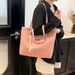 Women's Bags Shoulder Bag Fashionable Large Capacity Ladies Tote Commuter Bag Casual Bag Female_viptrois.com