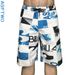Men's Peach Skin Quick-Drying Surf Beach Pants Bodybuilding Competition Men's Shorts _viptrois.com